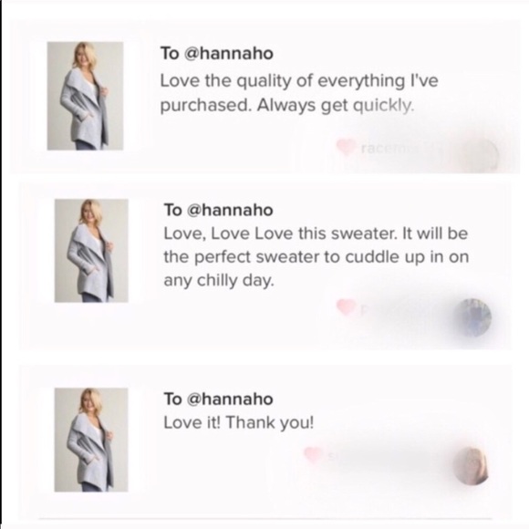 LAST ONE!! Open Front Double Breasted Cardigan - Picture 5 of 5